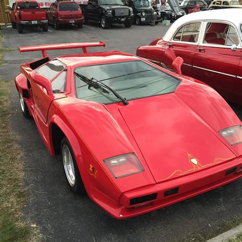 Fiero lamborghini kit car - Well, for starters, most of these replicas are built on either Fieros or Toyota MR2s, and looking at this car’s wheels, they are identical to those found on stock late 80s Fiero GT models. So ...